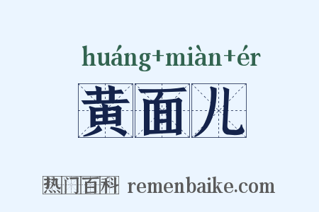 黄面儿是什么意思的图片
